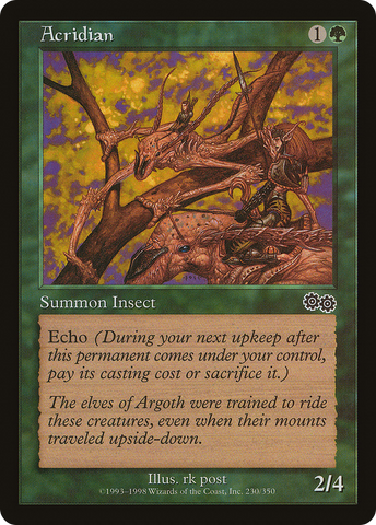 Acridian (USG-230)  - Urza's Saga