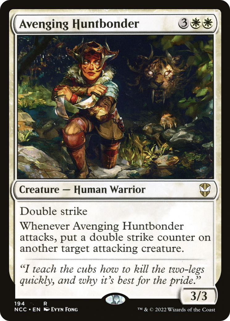 Avenging Huntbonder (NCC-194)  - New Capenna Commander