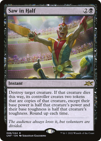 Saw in Half (UNF-088)  - Unfinity