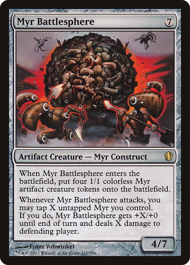 Myr Battlesphere (C13-247)  - Commander 2013