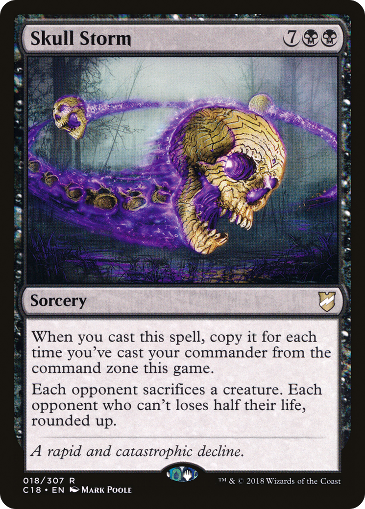 Skull Storm (C18-018)  - Commander 2018