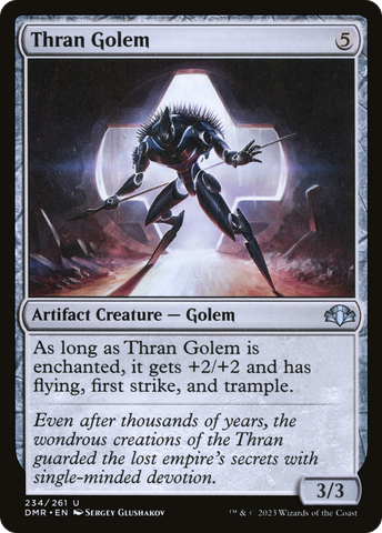 Thran Golem (DMR-234)  Foil - Dominaria Remastered