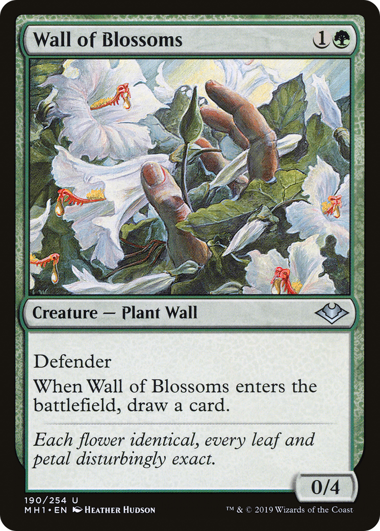 Wall of Blossoms (MH1-190)  - Modern Horizons