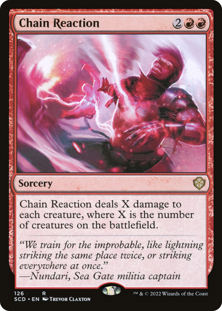 Chain Reaction (SCD-126)  - Starter Commander Decks