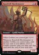 Rundvelt Hordemaster (Extended Art) (DMU-409)  - Dominaria United: (Extended Art)