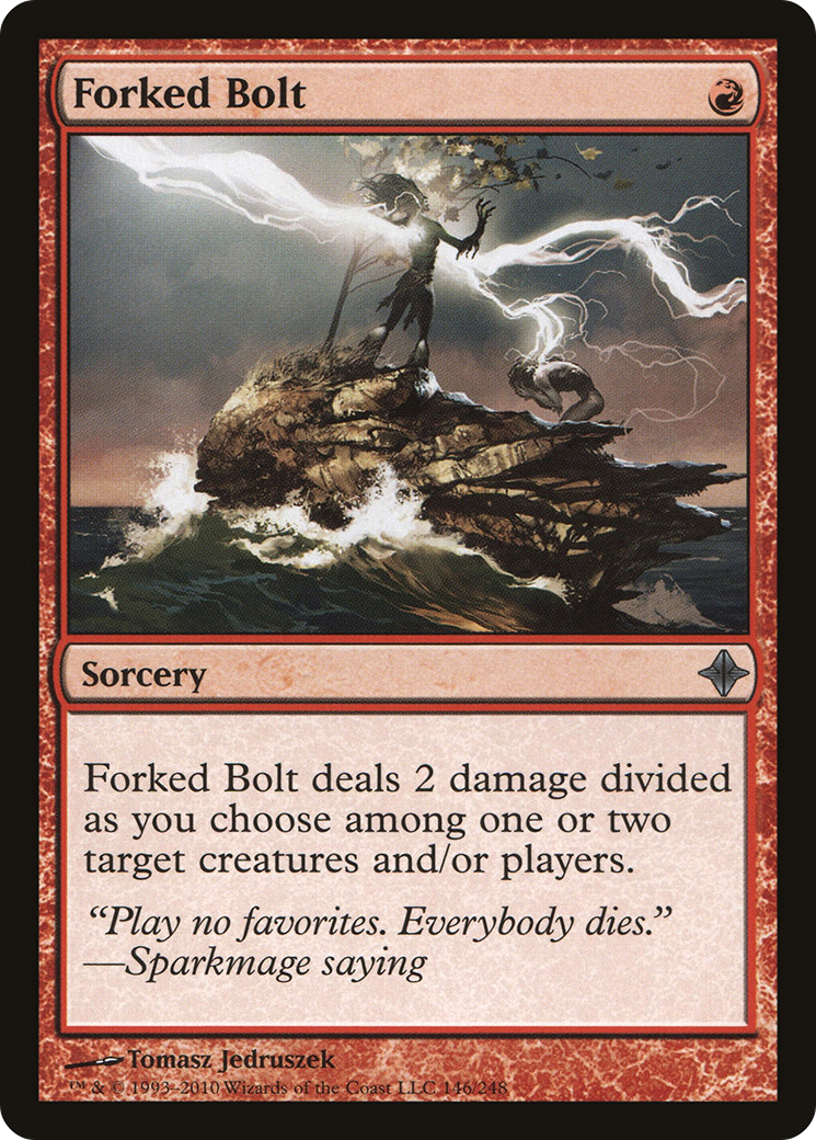 Forked Bolt (ROE-146)  Foil - Rise of the Eldrazi