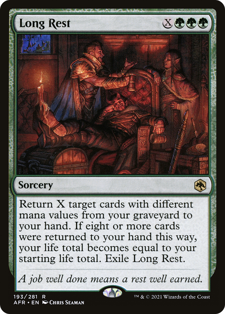 Long Rest (AFR-193)  Foil - Adventures in the Forgotten Realms