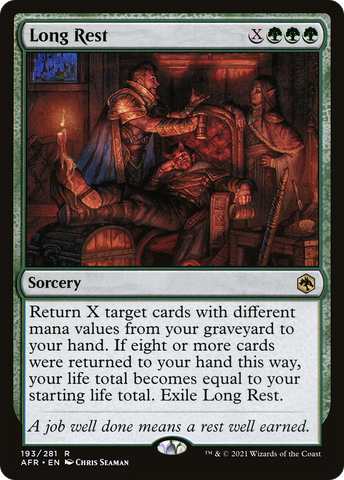Long Rest (AFR-193)  Foil - Adventures in the Forgotten Realms