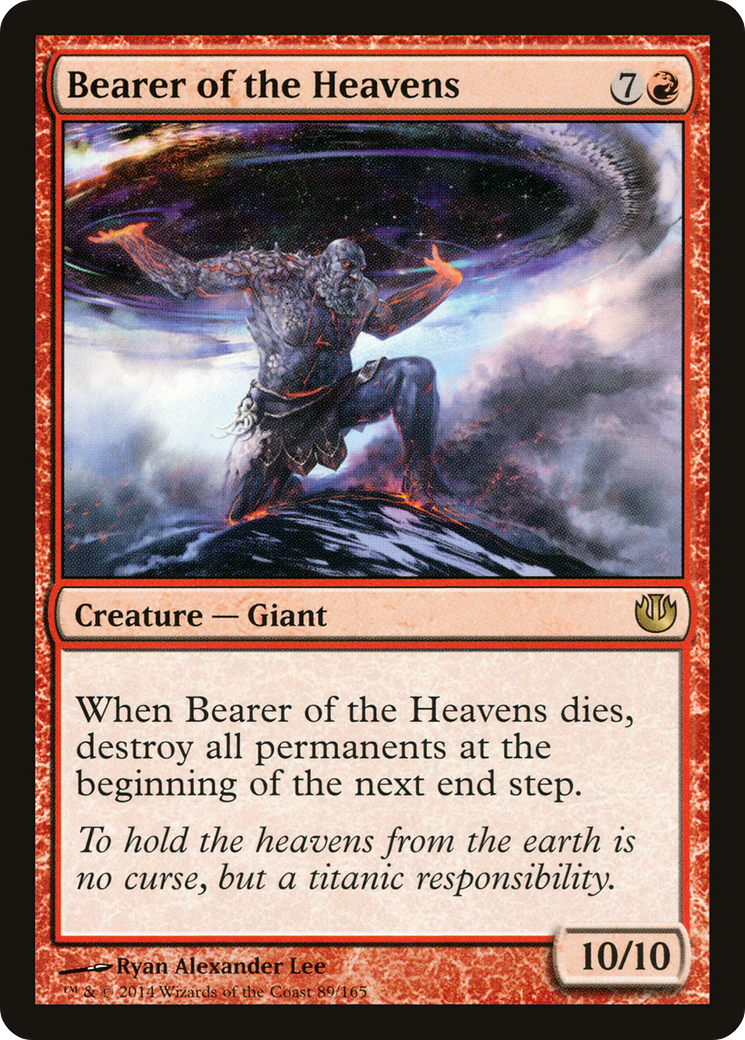 Bearer of the Heavens (JOU-089)  Foil - Journey into Nyx