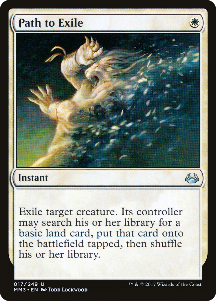Path to Exile (MM3-017)  - Modern Masters 2017