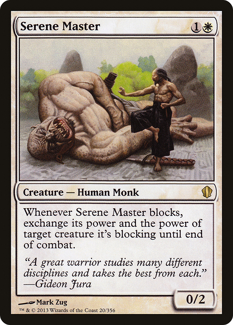Serene Master (C13-020)  - Commander 2013