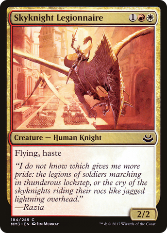 Skyknight Legionnaire (MM3-184)  Foil - Modern Masters 2017