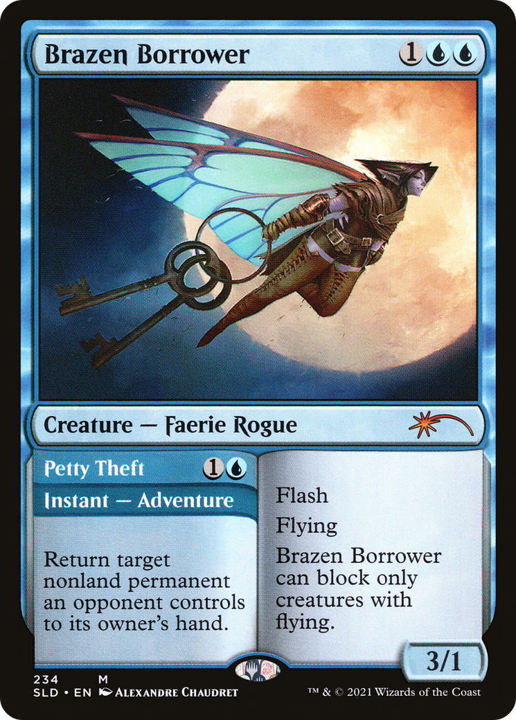 Brazen Borrower (SLD-234)  Foil - Secret Lair Drop
