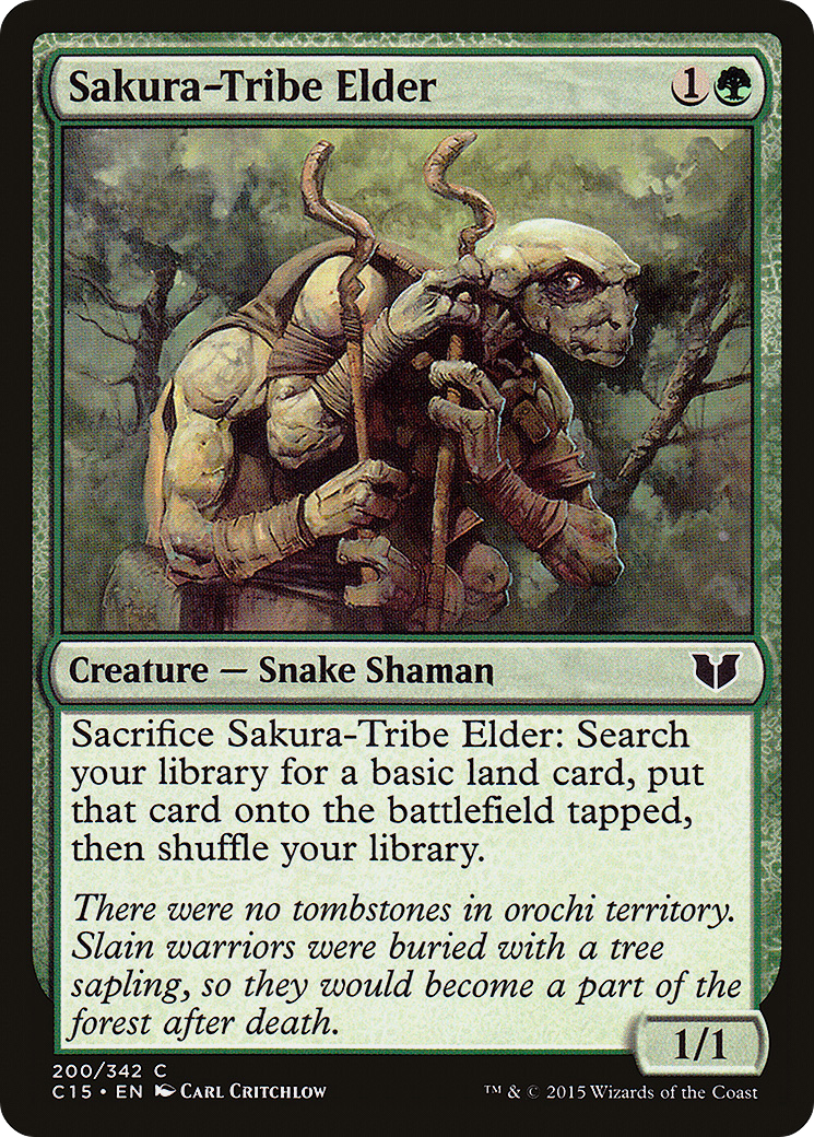 Sakura-Tribe Elder (C15-200)  - Commander 2015