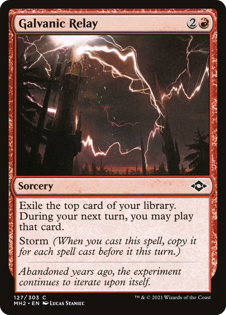 Galvanic Relay (MH2-127)  Foil - Modern Horizons 2