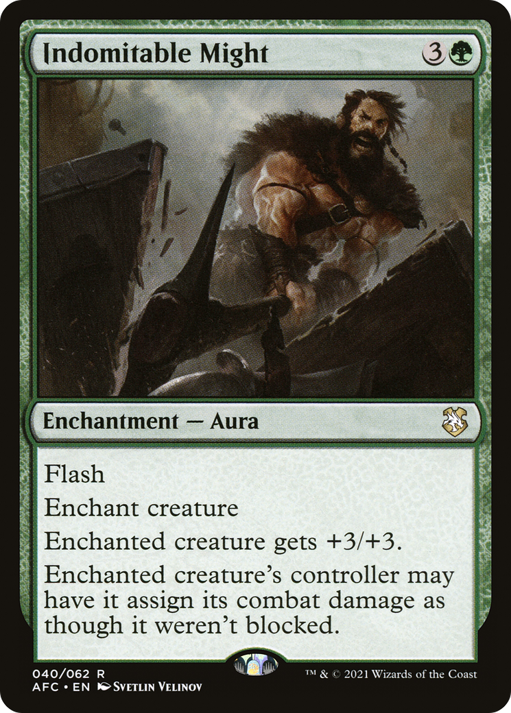 Indomitable Might (AFC-040) - Adventures in the Forgotten Realms Commander