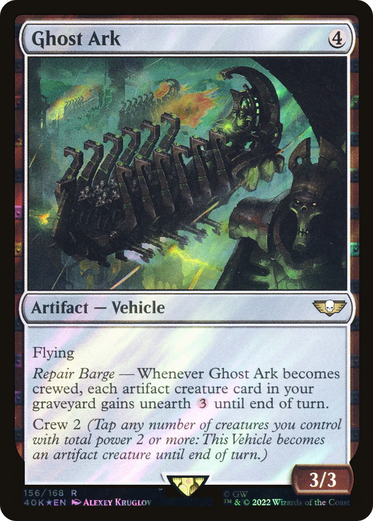 Ghost Ark (Surge Foil) (40K-156) - Warhammer 40,000 Commander Foil