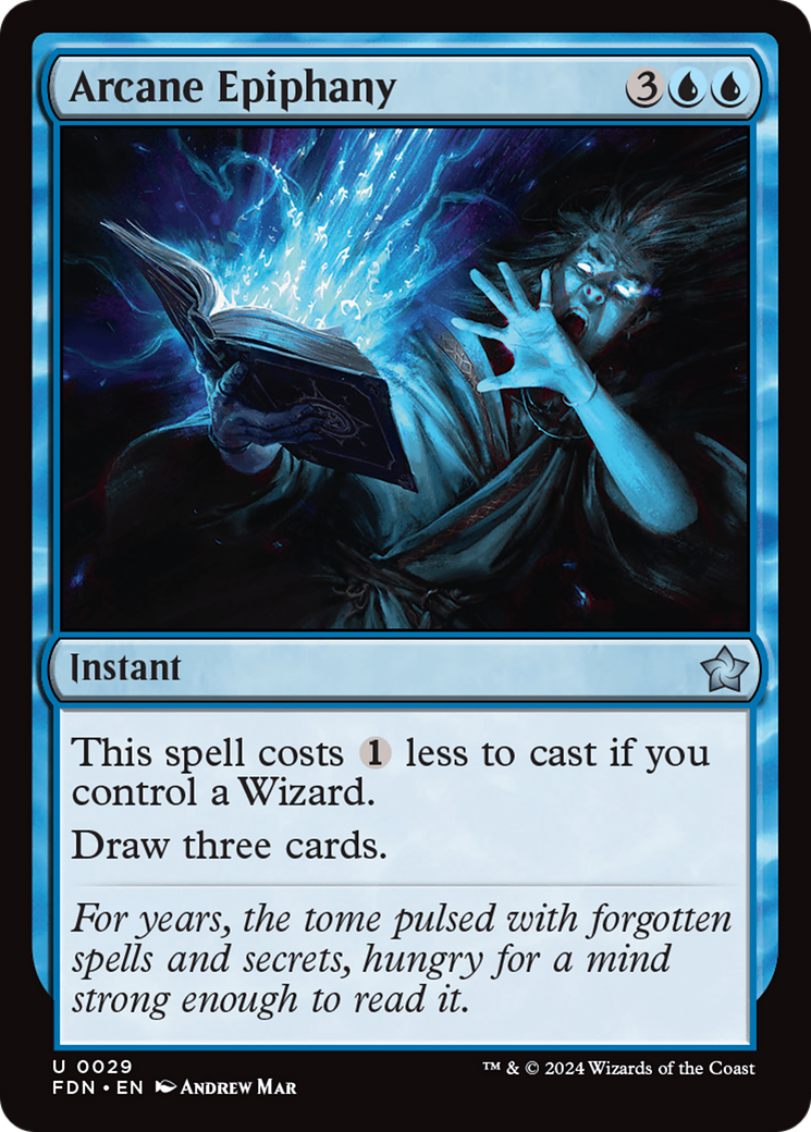 Arcane Epiphany (FDN-029)  Foil - Foundations