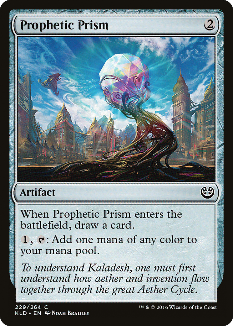 Prophetic Prism (KLD-229)  Foil - Kaladesh