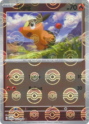Tepig (011/086) (Poke Ball Pattern) [Scarlet & Violet: White Flare]