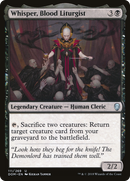 Whisper, Blood Liturgist (DOM-111)  Foil - Dominaria