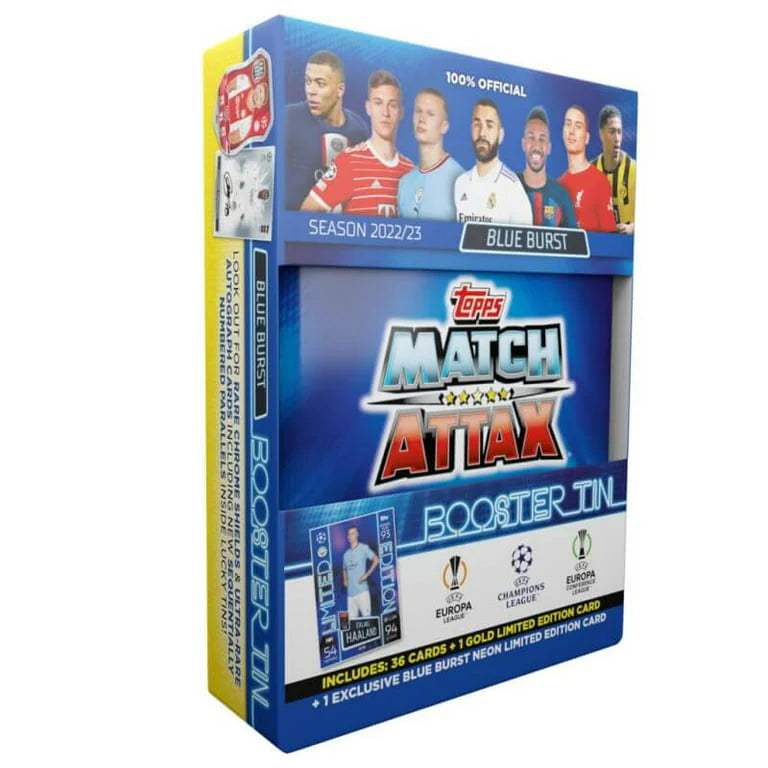 TOPPS UEFA CL MATCH ATTAX 2022 MINI TIN