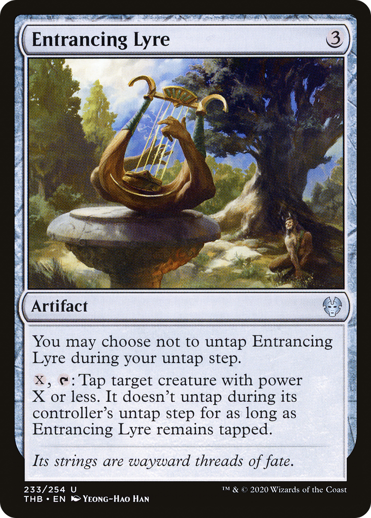 Entrancing Lyre (THB-233)  - Theros Beyond Death