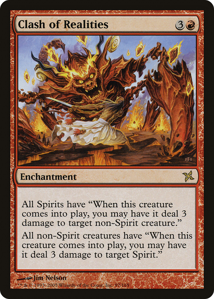 Clash of Realities (BOK-097) - Betrayers of Kamigawa Foil