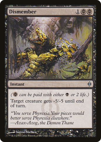 Dismember (NPH-057)  Foil - New Phyrexia