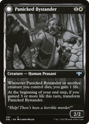 Panicked Bystander (DBL-295)  Foil - Innistrad: Double Feature: (Double Faced Transform)