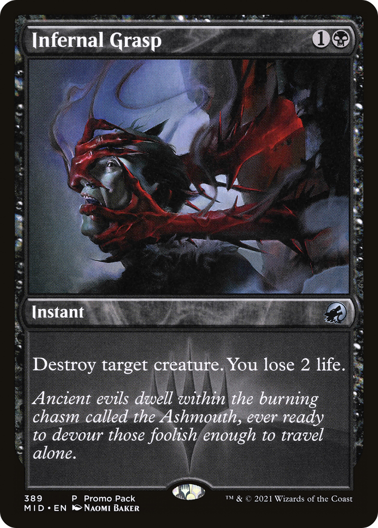 Infernal Grasp (PPMID-389)  - Innistrad: Midnight Hunt