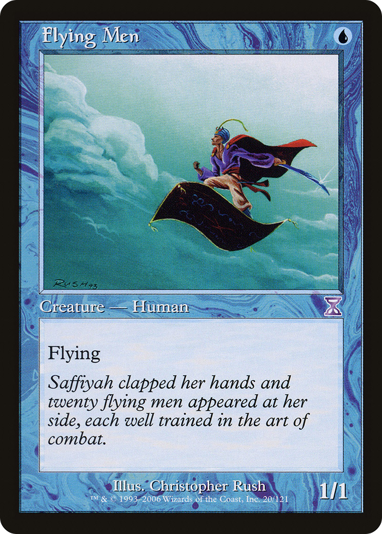 Flying Men (TSB-020)  Foil - Time Spiral Timeshifted