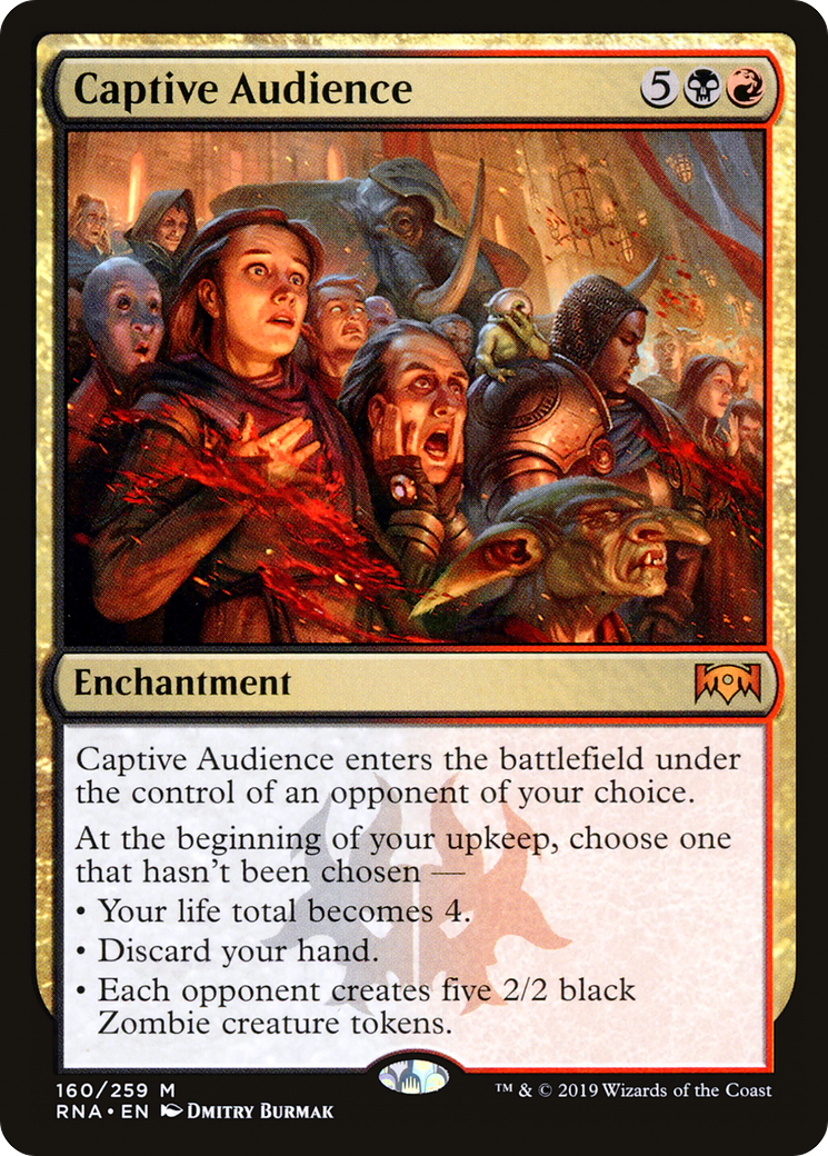 Captive Audience (RNA-160)  Foil - Ravnica Allegiance