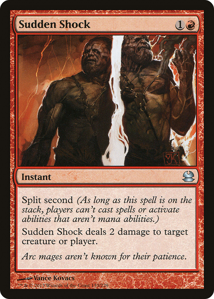 Sudden Shock (MMA-133) - Modern Masters Foil