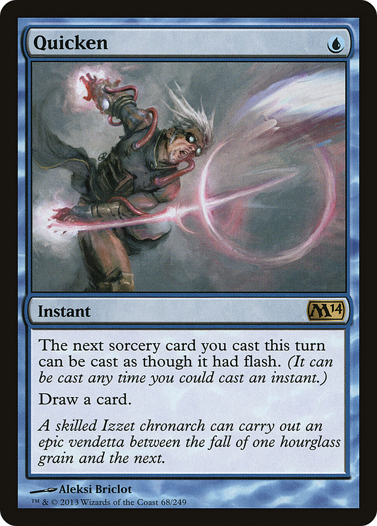 Quicken (M14-068)  Foil - Magic 2014