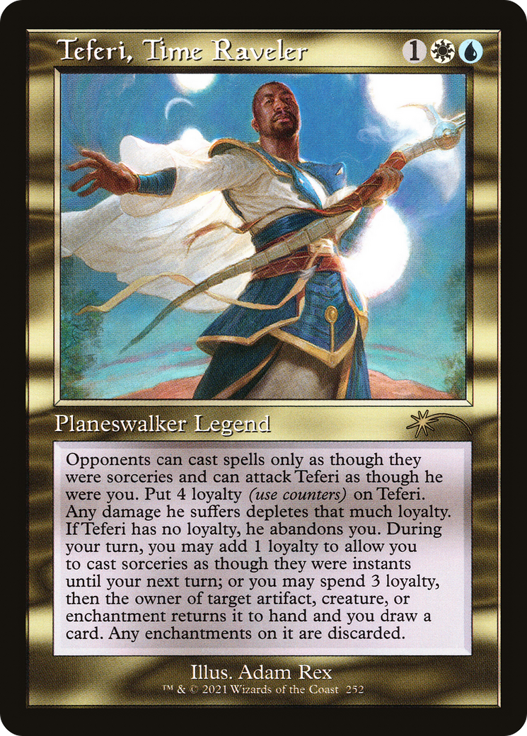 Teferi, Time Raveler (SLD-252)  - Secret Lair Drop