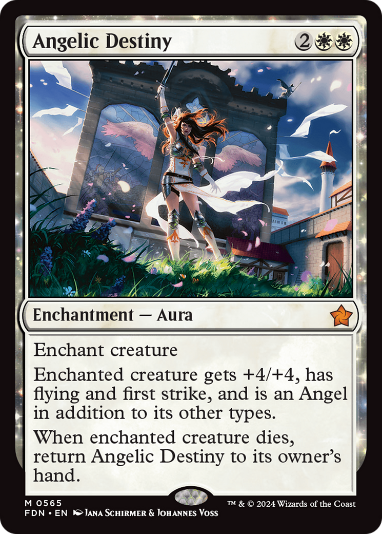 Angelic Destiny (FDN-565)  - Foundations: (enchantment)