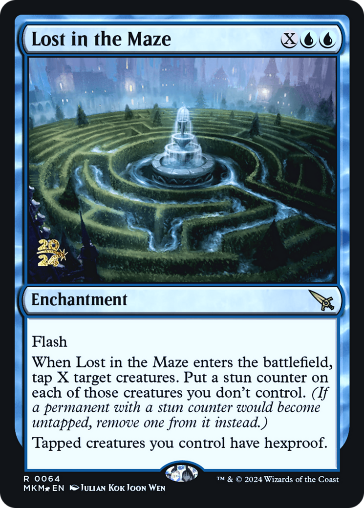 Lost in the Maze (PRE-064)  Foil - Murders at Karlov Manor Promos