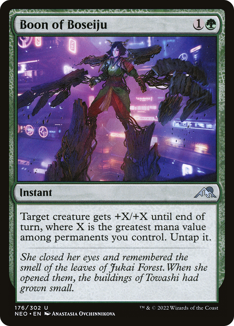 Boon of Boseiju (NEO-176)  - Kamigawa: Neon Dynasty