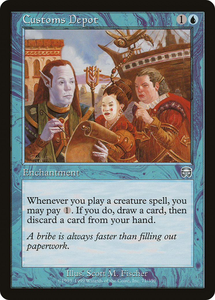 Customs Depot (MMQ-071)  - Mercadian Masques