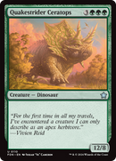 Quakestrider Ceratops (FDN-110)  Foil - Foundations