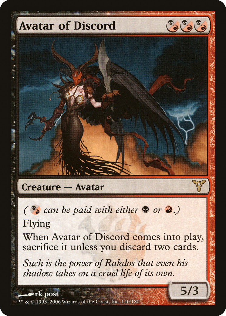 Avatar of Discord (DIS-140)  Foil - Dissension