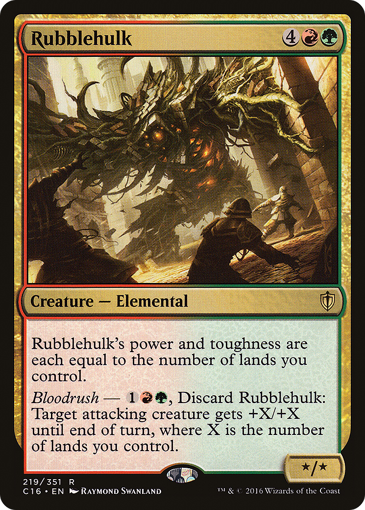 Rubblehulk (C16-219)  - Commander 2016