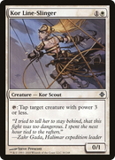 Kor Line-Slinger (ROE-030)  Foil - Rise of the Eldrazi