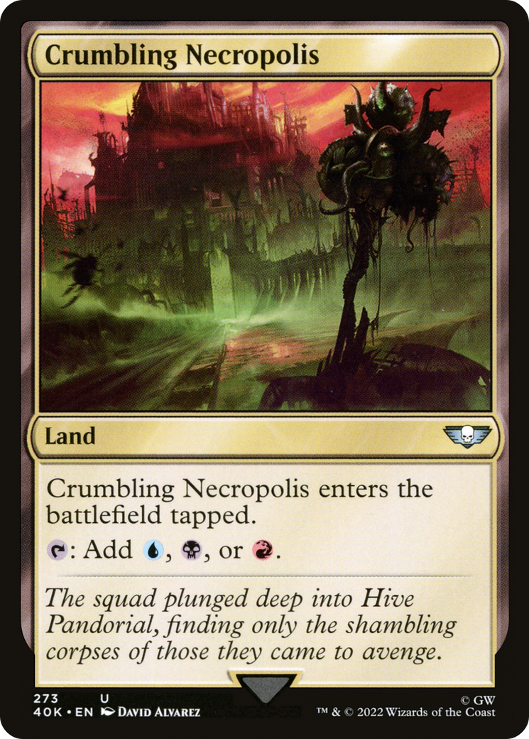 Crumbling Necropolis (40K-273)  - Warhammer 40,000 Commander