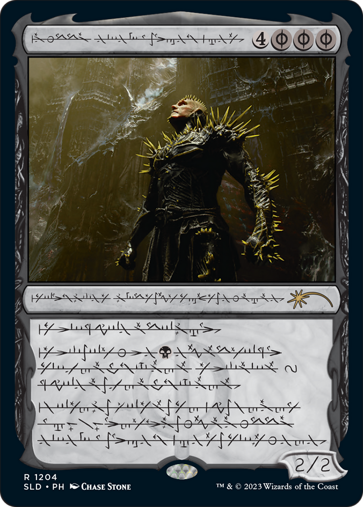 K'rrik, Son of Yawgmoth (Phyrexian) (SLD-1204)  - Secret Lair Drop: (Showcase)