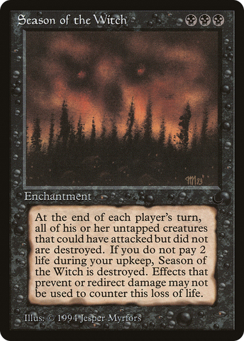 Season of the Witch (DRK-)  - The Dark