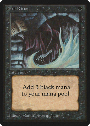 Dark Ritual (LEB-)  - Limited Edition Beta