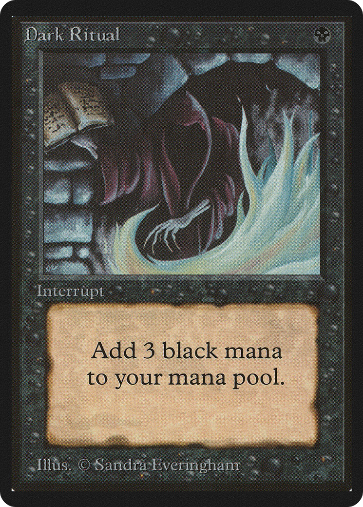 Dark Ritual (LEB-) - Limited Edition Beta