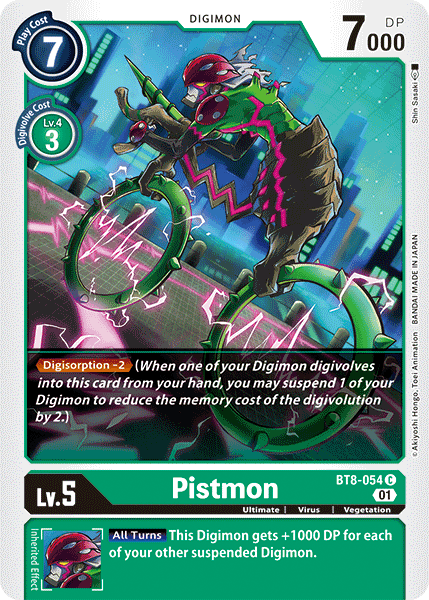 Pistmon [BT8-054] [New Awakening]